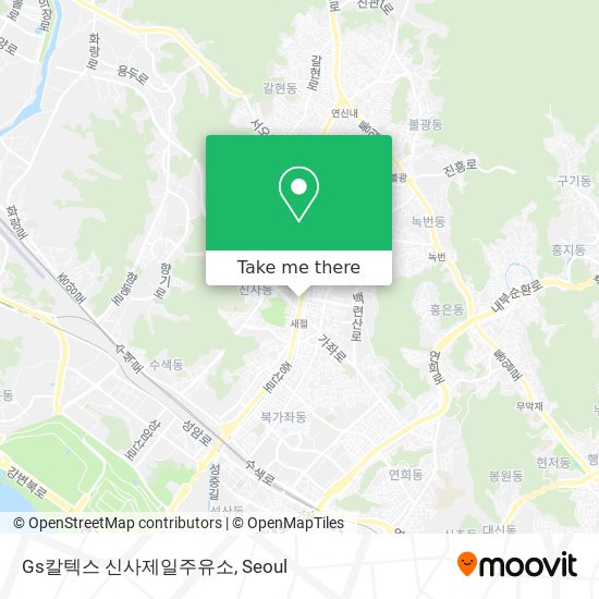 Gs칼텍스 신사제일주유소 map