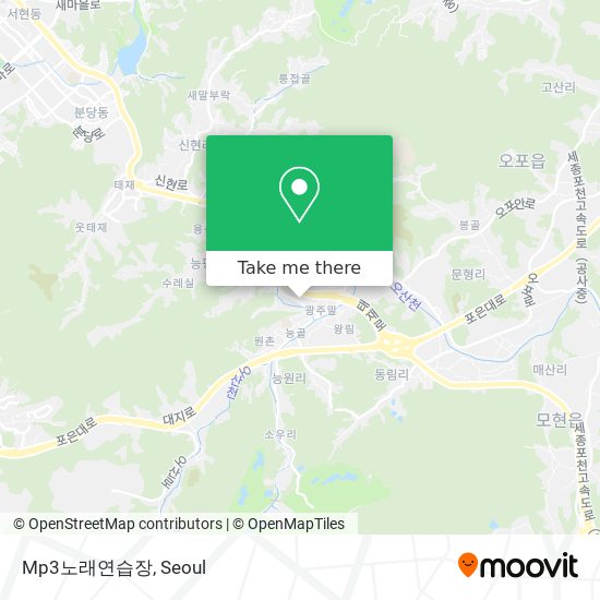 Mp3노래연습장 map