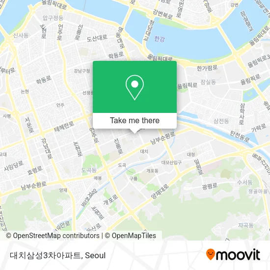 대치삼성3차아파트 map
