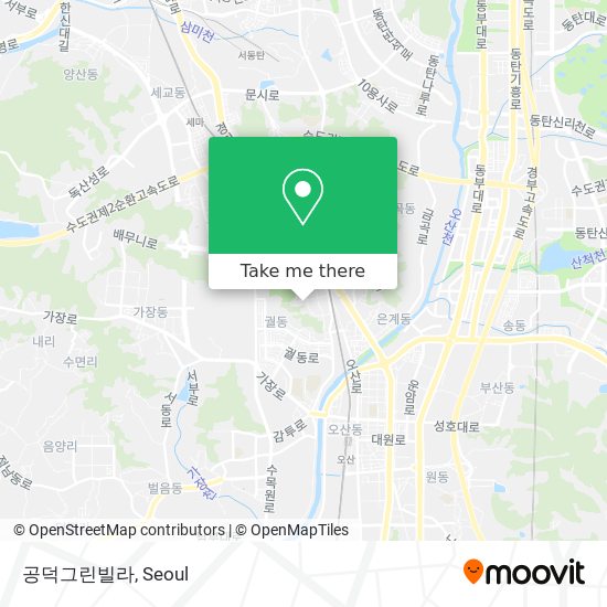 공덕그린빌라 map