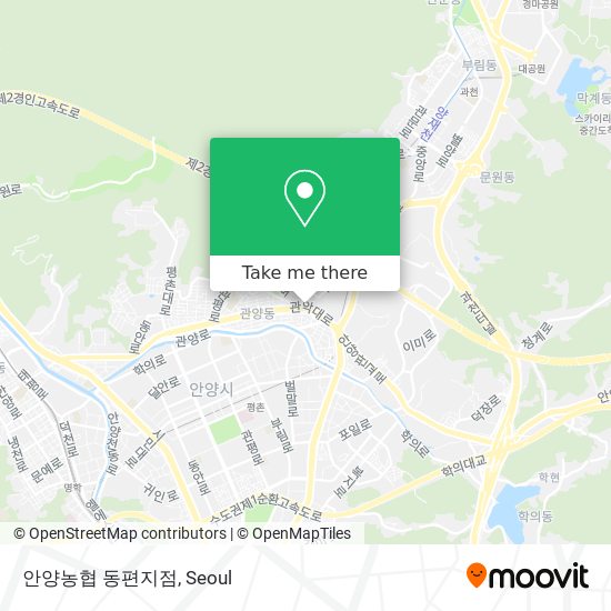 안양농협 동편지점 map