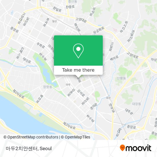 마두2치안센터 map