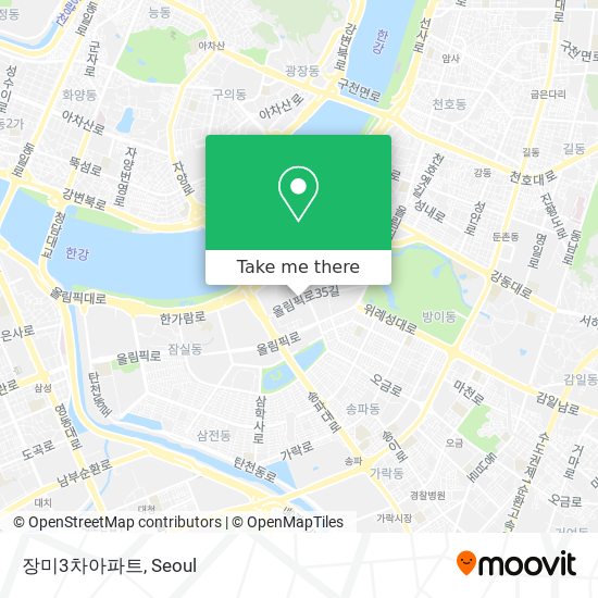 장미3차아파트 map