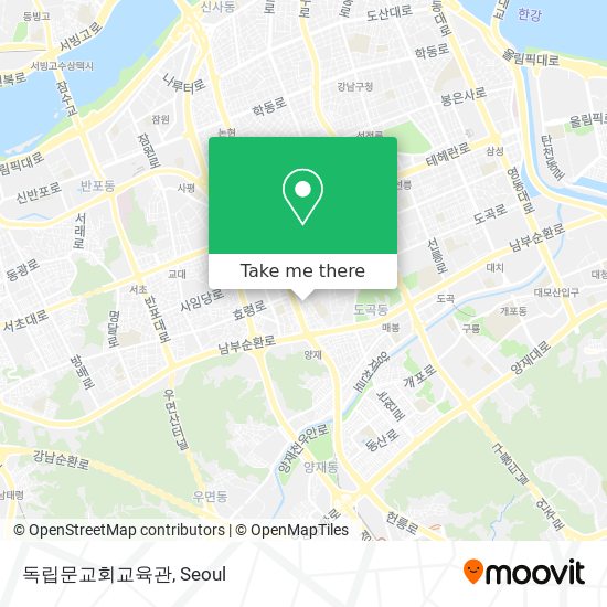 독립문교회교육관 map