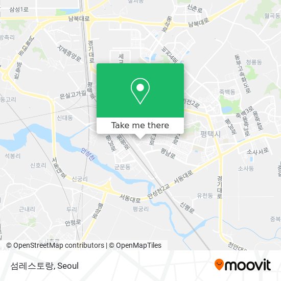 섬레스토랑 map