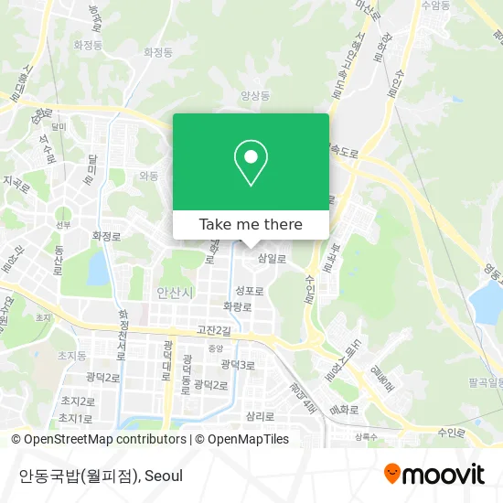 안동국밥(월피점) map