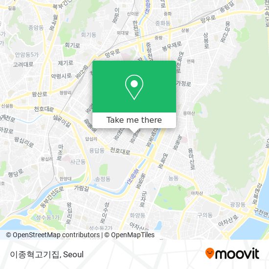 이종혁고기집 map
