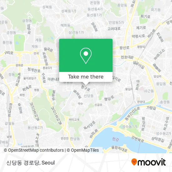 신당동 경로당 map