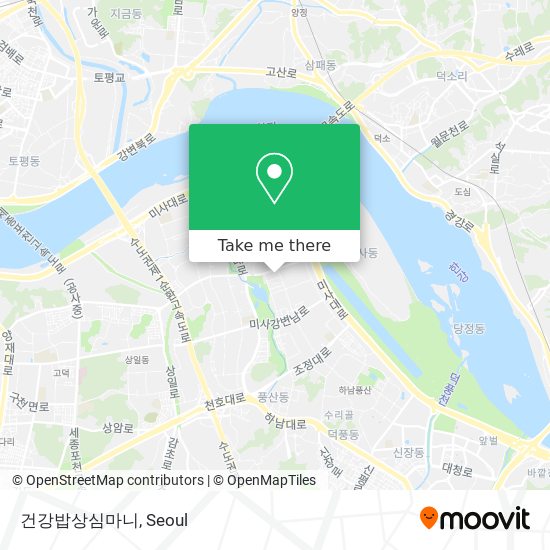 건강밥상심마니 map