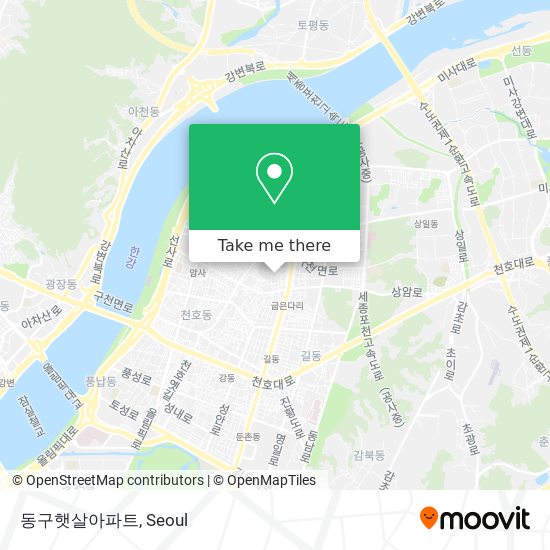 동구햇살아파트 map