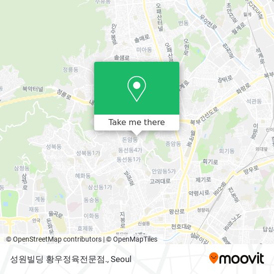 성원빌딩            황우정육전문점. map