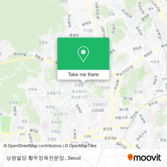성원빌딩            황우정육전문점. map