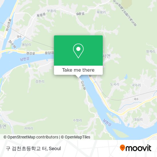 구 검천초등학교 터 map