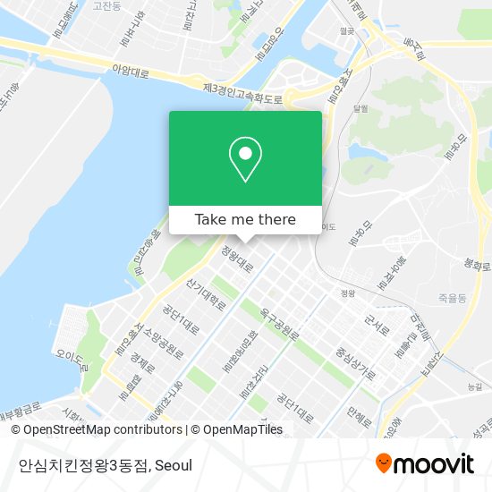 안심치킨정왕3동점 map