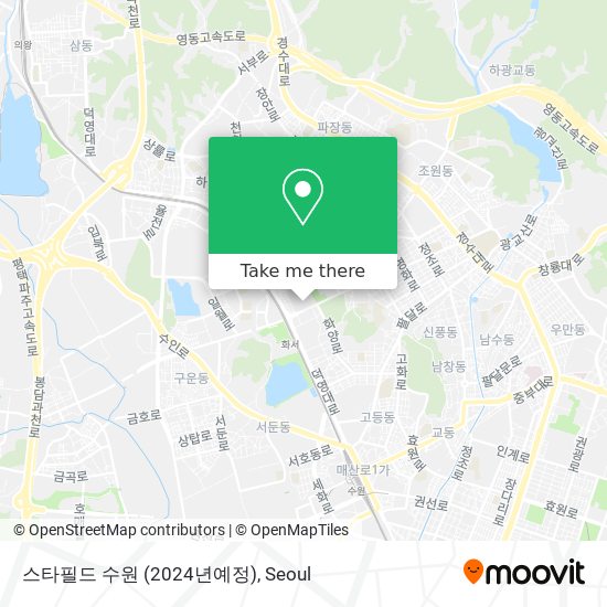스타필드 수원 (2024년예정) map