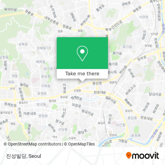 진성빌딩 map