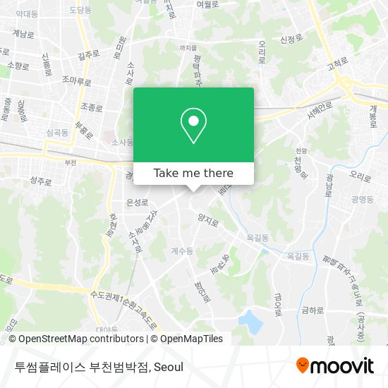 투썸플레이스 부천범박점 map