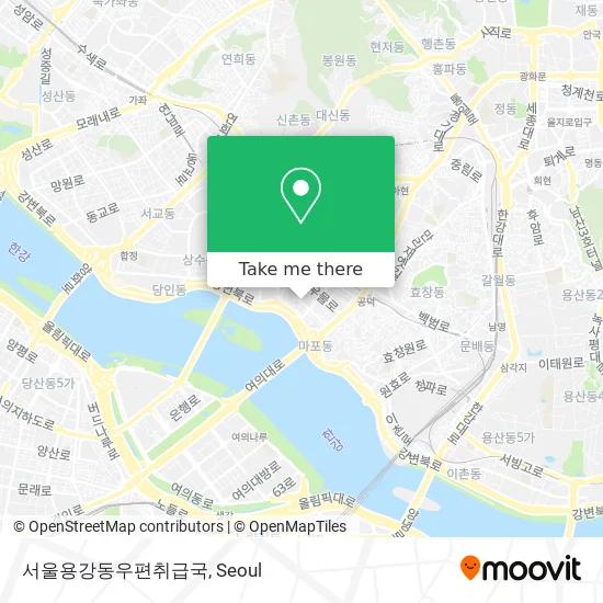 서울용강동우편취급국 map