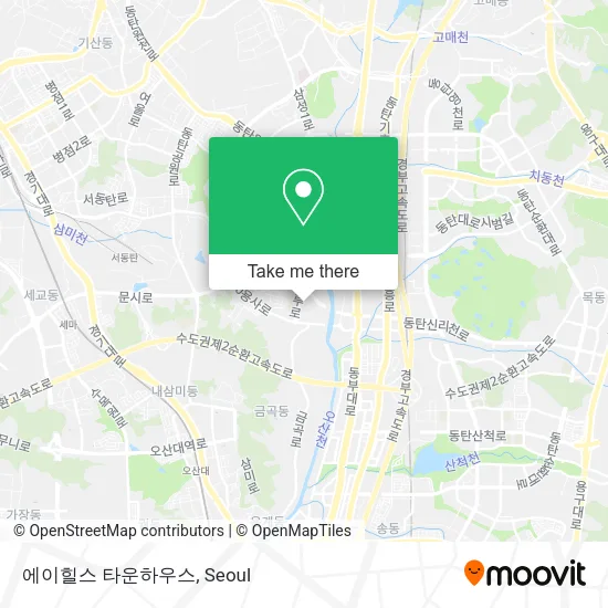 에이힐스 타운하우스 map