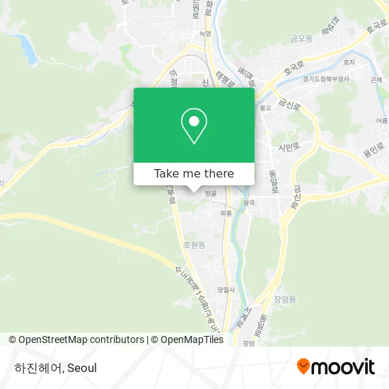 하진헤어 map