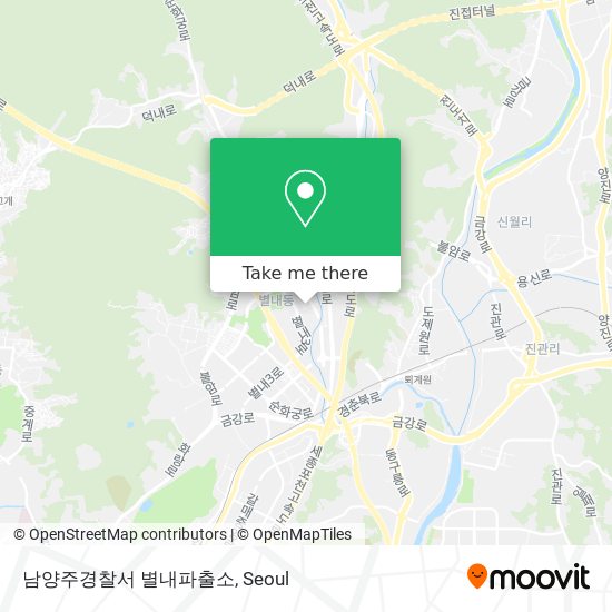 남양주경찰서 별내파출소 map