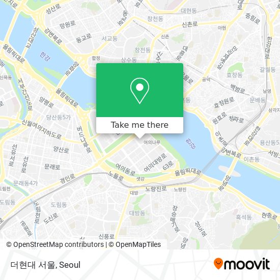 더현대 서울 map