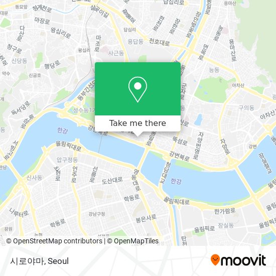 시로야마 map