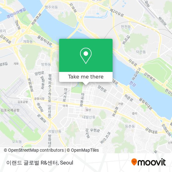 이랜드 글로벌 R&센터 map