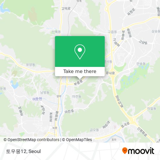 토우몽12 map