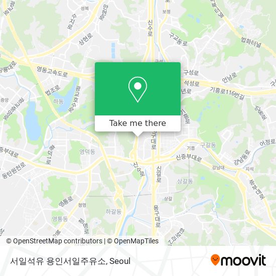 서일석유 용인서일주유소 map