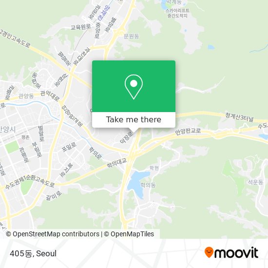 405동 map