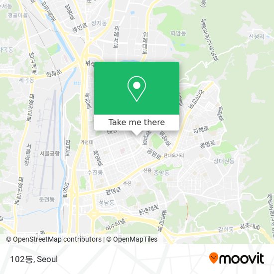 102동 map