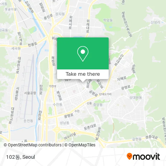 102동 map