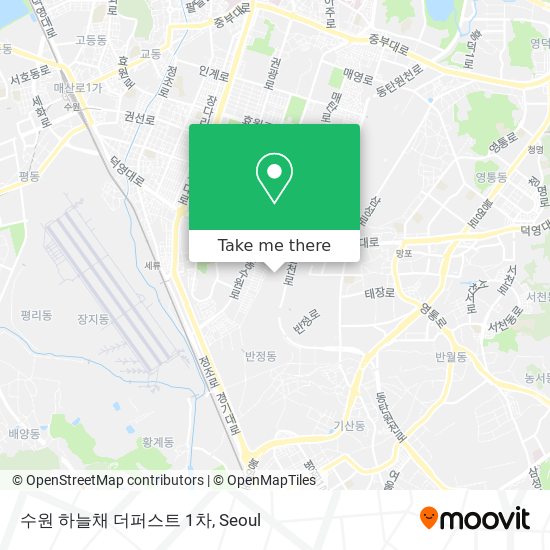 수원 하늘채 더퍼스트 1차 map