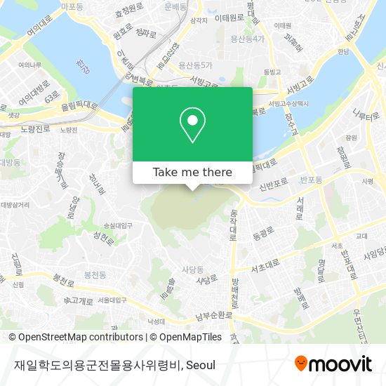재일학도의용군전몰용사위령비 map