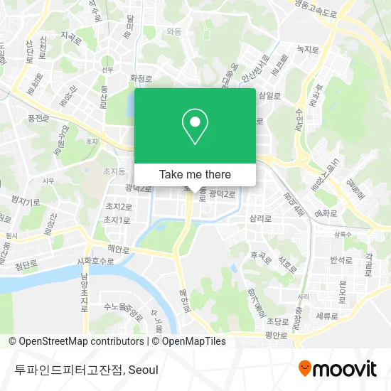 투파인드피터고잔점 map