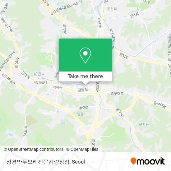 성경만두요리전문김량장점 map
