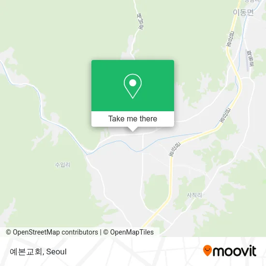예본교회 map