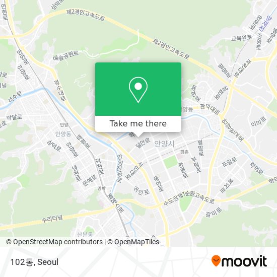 102동 map