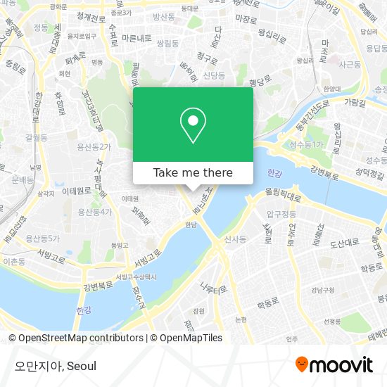 오만지아 map