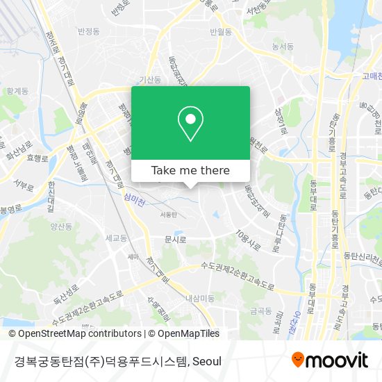 경복궁동탄점(주)덕용푸드시스템 map