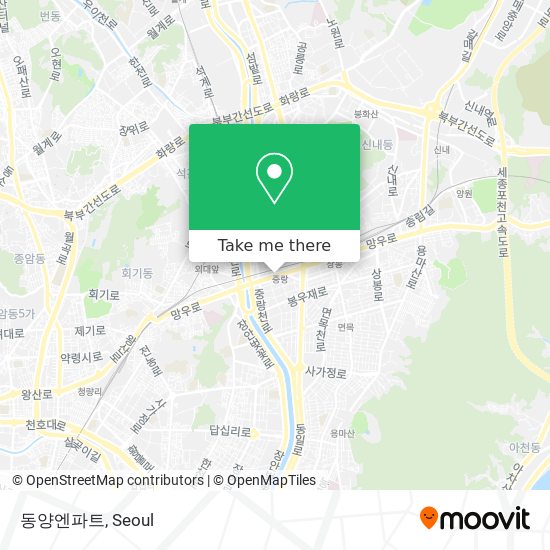 동양엔파트 map