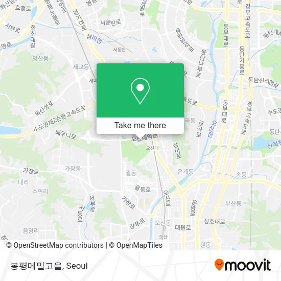 봉평메밀고을 map