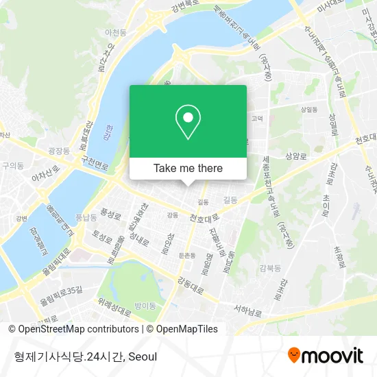 형제기사식당.24시간 map