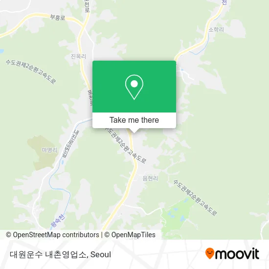 대원운수 내촌영업소 map