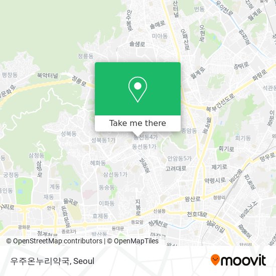 우주온누리약국 map