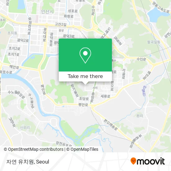 자연 유치원 map