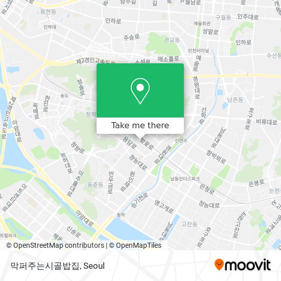 막퍼주는시골밥집 map