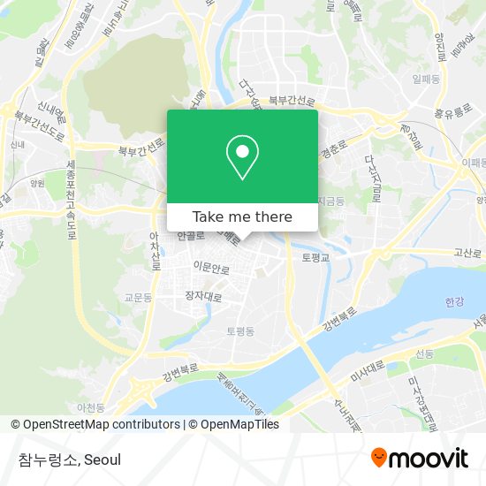 참누렁소 map
