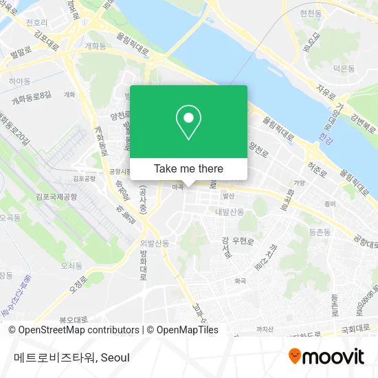 메트로비즈타워 map